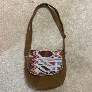 Boho adjustable strap purse